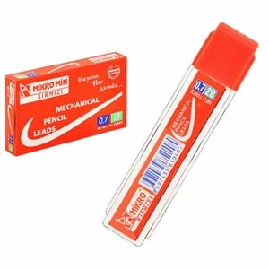 Mikromin M-610 Kırmızı Kalem Ucu 0.7