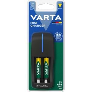 VARTA MİNİ ŞARJ ALETİ 2*800 PİL HEDİYELİ