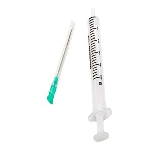 GENJECT 5 ML TEK KULLANIMLIK ENJEKTÖR ŞIRINGA