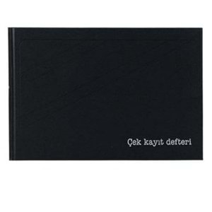 ÖZKAN ÇEK KAYIT DEFTERİ 17X24 48 YAPRAK