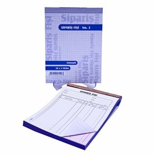 Armat Sipariş Fişi No3 Otokopili