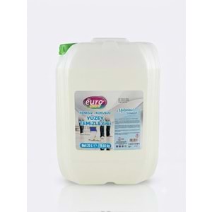 EURO FLOWER RENKSİZ KOKUSUZ YÜZEY TEMİZLEYİCİ 20 L