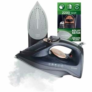 Kiwi Ütü Buharlı Seramik Taban 2200W KSI-6344 5745 5966
