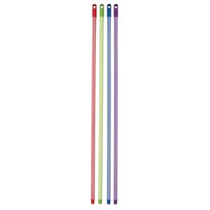 Flora.Ends Fırça Sapı Metal 120cm Pembe-Beyaz