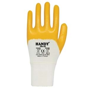 HANDY NİTRİL HN-06 SARI ELDİVEN NO:10