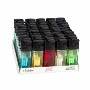 İ-Lighter Çakmak Manyetolu Şeffaf Renkli