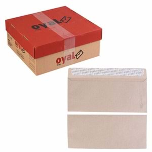 Oyal Zarf Diplomat 105x240 Kraft 90Gr Silikonlu 105240D-KS90