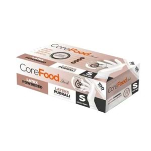 COREFOOD LATEKS PUDRALI ELDİVEN SMALL 100LÜ