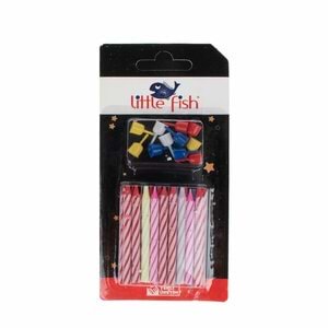 Little Fish Doğum Günü Mumu Kartelalı 7059
