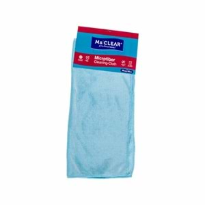 Ms Clear Mikrofiber Cam Bezi Extra Kalın 240gsm 40x40Cm Askılı Kart