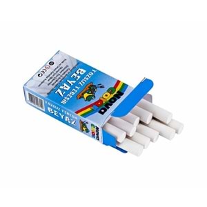Nova Color Tozsuz Tebeşir 10 Lu Beyaz