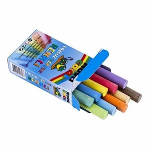 Nova Color Tozsuz Tebeşir 10 Lu Renkli