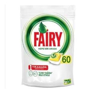 FAİRY BULAŞIK MAKİNESİ TABLET 60 LI