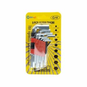 Max-el-Gold-Crv-Solid Alyan Seti Kısa 9 Parça Düz 120mm 1281 9689 2220 2374