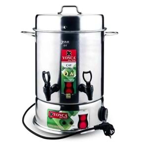 Yonca Elektrikli Semaver Çay makinası 120 Bardaklık
