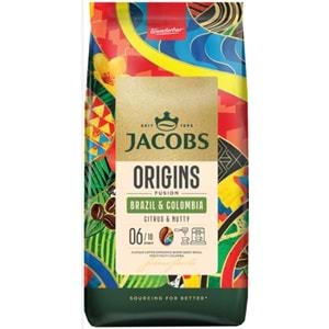 JACOBS ORİGİNS BRAZİL-COLOMBİA KAHVE 1 KG