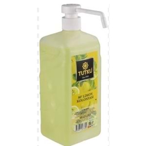 BURUVO TUTKU 1000ML 80 LİMON KOLONYASI POMPALI
