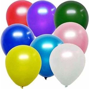 Muhtelif Balon Karışık Renk 100 lü