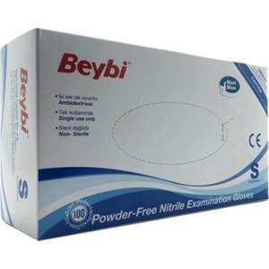 BEYBİ PUDRASIZ NİTRİL ELDİVEN S BEDEN