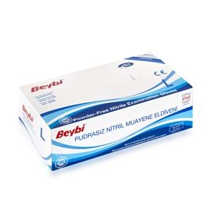 BEYBİ PUDRASIZ NİTRİL ELDİVEN L BEDEN