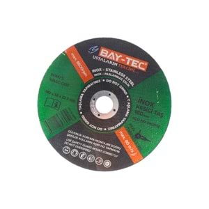 Baytec İnox Kesici Taş 180X1.6X22-23mm MK0192 8051