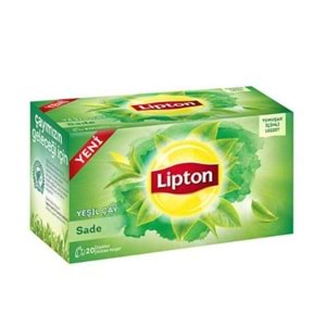 LİPTON SADE YEŞİL ÇAY 20 Lİ