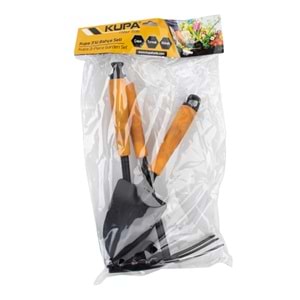 Kupa Bahçe Aletleri Seti 3 Lü (Kürek,Çapa,Tırmık) KUP8515 5156
