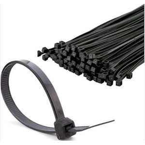 TORK KABLO BAĞI CIRT KELEPÇE SİYAH 140X3,5 MM 100 LÜ