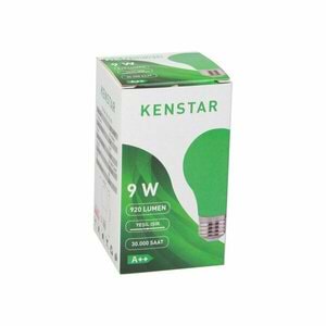 Kenstar Gece Ampulü Renkli 9W Yeşil