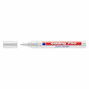 Edding Paint Marker 2-4mm Yuvarlak Uç Beyaz