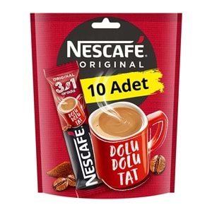 Nescafe 3 ü 1 Arada Orıgınal 10'lu Paket