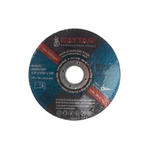 Baytec İnox Kesici Taş 115X1.0X22mm MK0188