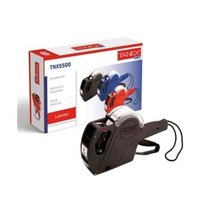 Tanex Fiyat Etiket Makinesi Siyah TANEX-5500