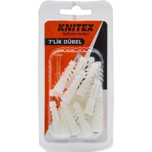 Knitex Hırdavat Seti Dubel Plastik 7 Lik 20 Li KTX-2600