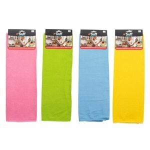 Suff Cam Temizlik Bezi Mikrofiber Lale Kartelalı 70x50 240gr B08-7050-250 9214