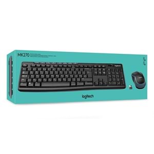 LOGİTECH MK270 KABLOSUZ KLAVYE MOUSE SET