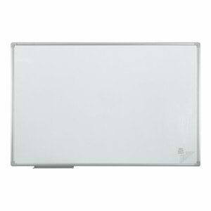 İnterpano Yazı Tahtası Beyaz Elegant Çerçeveli Laminant Yüzey Duvara Monte 60X90cm INT-585