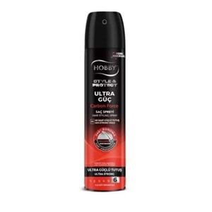 Hobby Saç Spreyi Carbon Ultra Güçlü Tutuş 250 ml