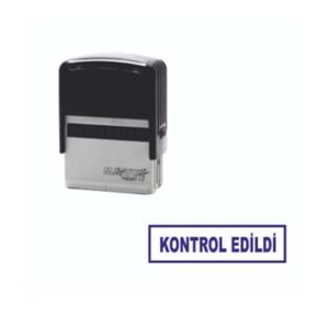 KONTROL EDİLDİ YAZILI KAŞE