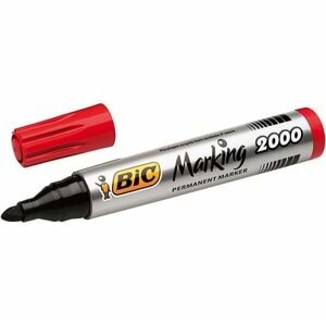 Bic Permanent Market Kalem 1.7Mm Yuvarlak Uç Kırmızı