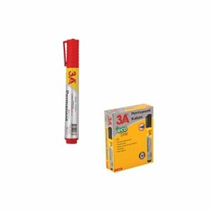 3A Permanent Marker Kalem Renkli Mix Kod987