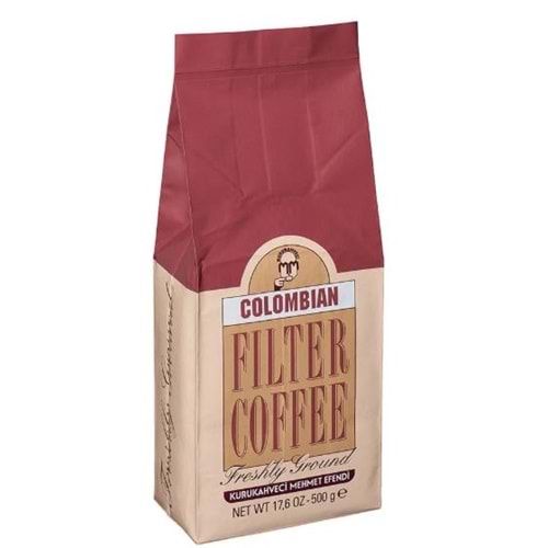 Kurukahveci Mehmet Efendi Filtre Kahve Colombian 500 gr