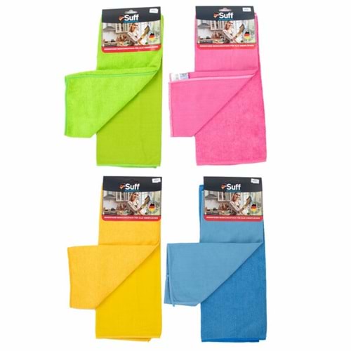 Suff Temizlik Bezi Mikrofiber Lale-Reform Kartelalı 2 li 4040 40x40 1776