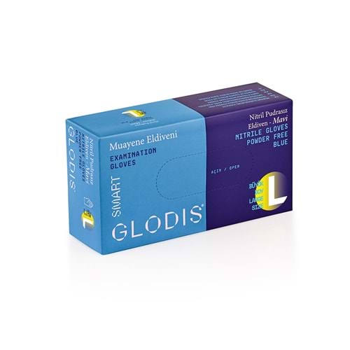 GLODİS NİTRİL PUDRASIZ MUAYENE ELDİVENİ LARGE