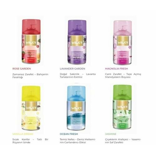 Wıeder Oda Spreyi Otomatik 260Ml Karma oda spreyi