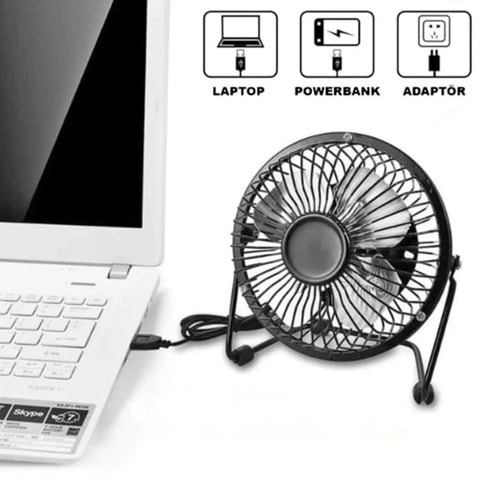 ACL BMX-49 Mini Araç Fan usb vantilatör