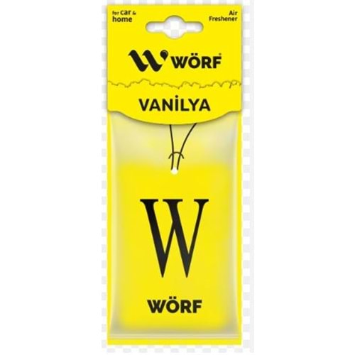 WÖRF KARTON OTO KOKU VANİLYA