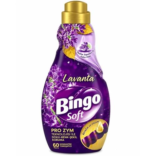 Bingo Soft Lavanta Konsantre Yumuşatıcı 1440 ml 60 Yıkama