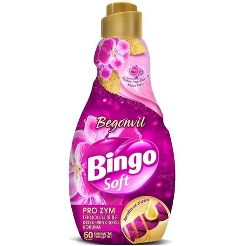 Bingo Soft Begonvil Konsantre Yumuşatıcı 1440 ml 60 Yıkama