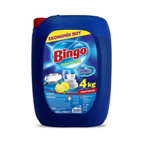 Bingo Sıvı Bulaşık Deterjanı 4 KG